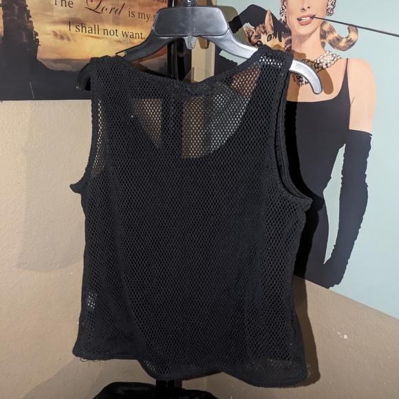Netted Tank top - Picture 2 of 4